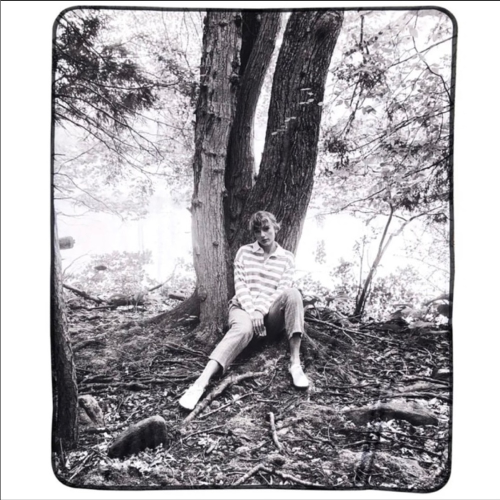 Taylor Swift Folklore Blanket